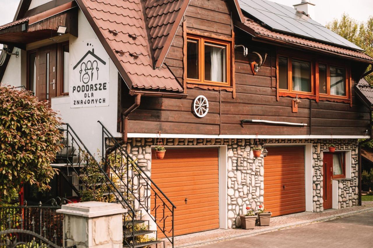 Poddasze Dla Znajomych - Apartament Z Goraca Balia Nad Jeziorem Czorsztynskim - Okolica Czorsztyn, Szczawnica, Velo Czorsztyn, Kroscienko, Zakopane, Gorce, Pieniny, Tatry Kluszkowce Bagian luar foto